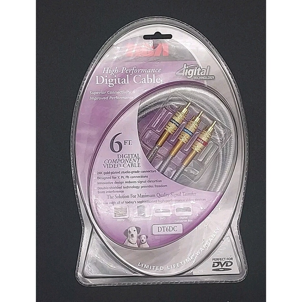 RCA High Performance Digital S-Video Cable 12 ft‎ - DT12S